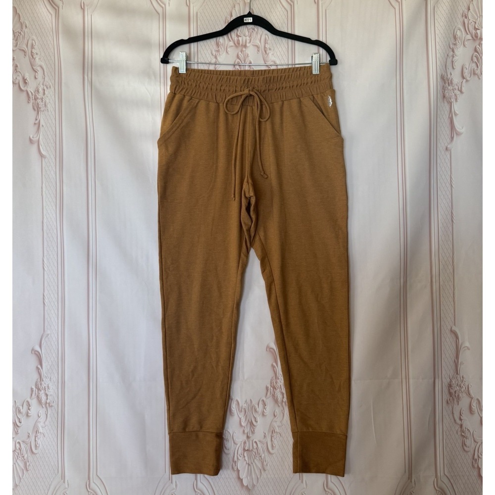 Free People Movement Sunny Skinny Sweatpants Sunbaked Size M Athleisure Pockets